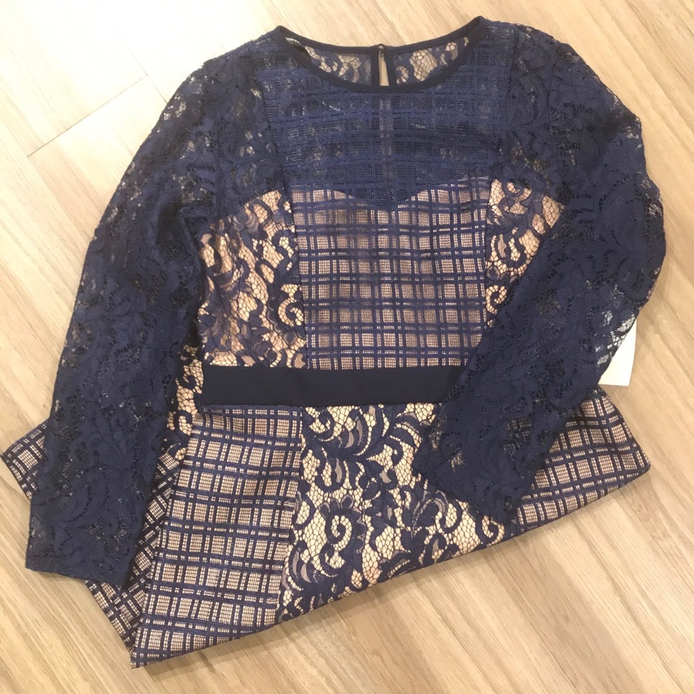 ASOS Little Mistress Petite Long Sleeve Dress